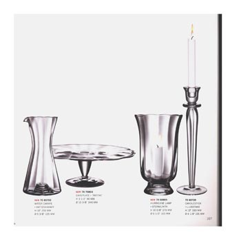 Kosta Boda 2008 Swedish Glass Catalogue, Page 107