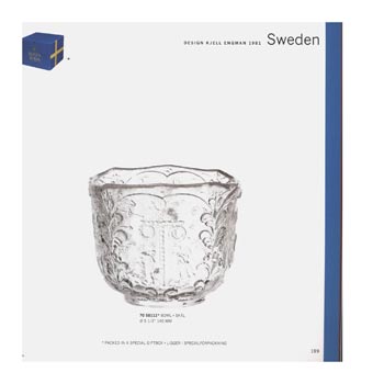 Kosta Boda 2008 Swedish Glass Catalogue, Page 199