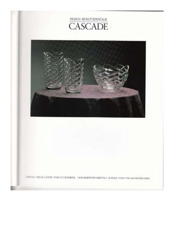 Kosta Boda Swedish Glass Catalogue - Crystal Collection, Page 15