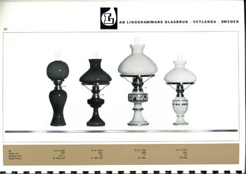 Lindshammar 1960's Swedish Glass Catalogue, Page 26