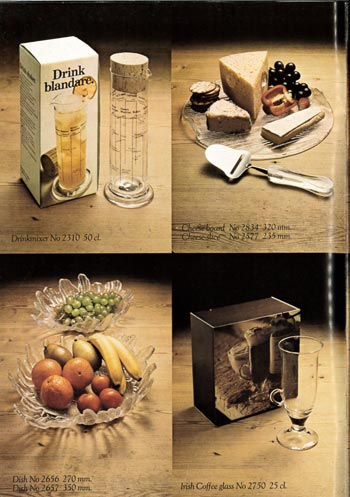 Lindshammar 1980's Swedish Glass Catalogue, Page 4