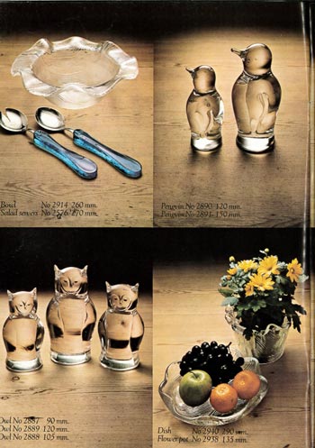 Lindshammar 1980's Swedish Glass Catalogue, Page 8