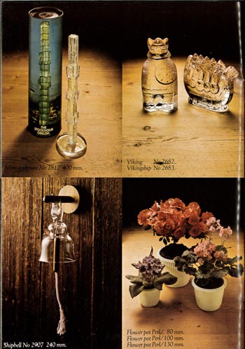 Lindshammar 1980's Swedish Glass Catalogue, Page 10