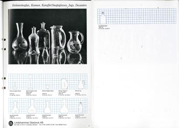 Lindshammar 1986 Swedish Glass Catalogue, Page 8