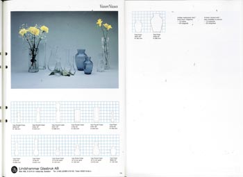 Lindshammar 1986 Swedish Glass Catalogue, Page 14