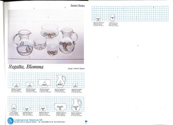 Lindshammar 1987 Swedish Glass Catalogue, Page 6