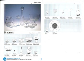 Lindshammar 1987 Swedish Glass Catalogue, Page 8
