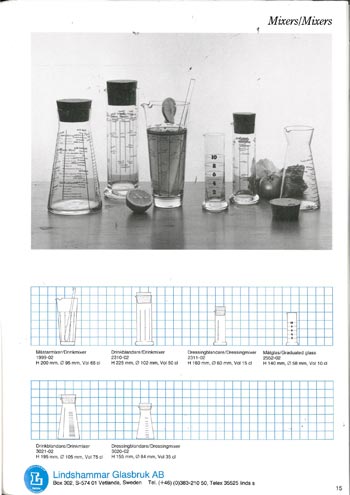 Lindshammar 1987 Swedish Glass Catalogue, Page 15