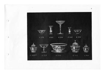 Orrefors 1924 Glass Catalogue, Page 6
