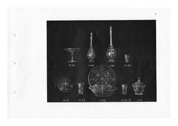 Orrefors 1924 Glass Catalogue, Page 7