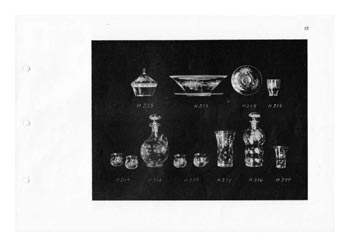 Orrefors 1924 Glass Catalogue, Page 13