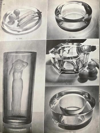 Orrefors 1937 Glass Catalogue, Page 23
