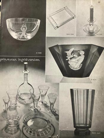 Orrefors Unknown Glass Catalogue, Page 10