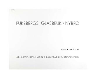 Pukeberg 1943 Swedish Glass Catalogue, Introduction