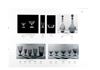 Pukeberg 1943 Swedish Glass Catalogue, Page 25