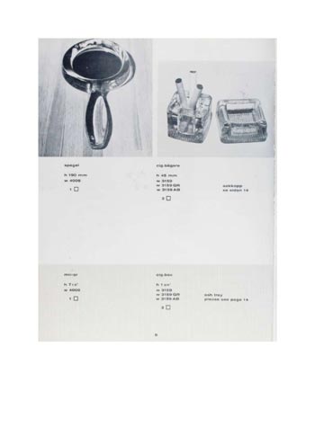 Pukeberg 1965 Swedish Glass Catalogue, Page 8