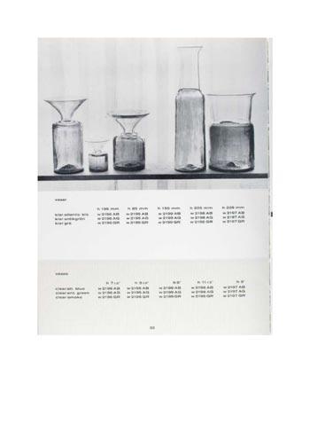 Pukeberg 1965 Swedish Glass Catalogue, Page 32