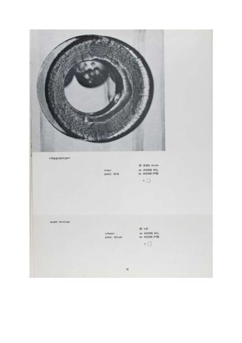 Pukeberg 1966 Swedish Glass Catalogue, Page 8