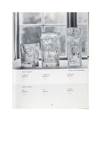 Pukeberg 1966 Swedish Glass Catalogue, Page 31