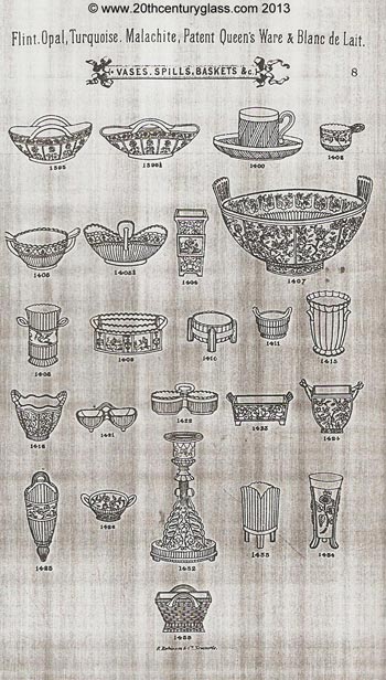 Sowerby 1882 Glass Catalogue, Page 8