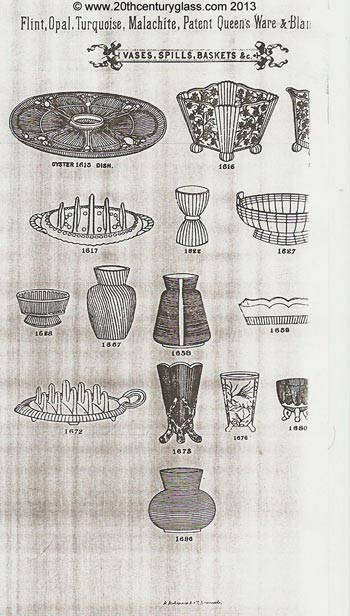 Sowerby 1882 Glass Catalogue, Page 12