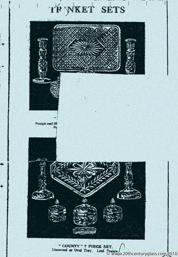 Sowerby 1933 Glass Catalogue, Page 7