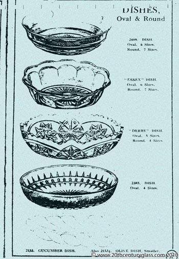 Sowerby 1933 Glass Catalogue, Page 21