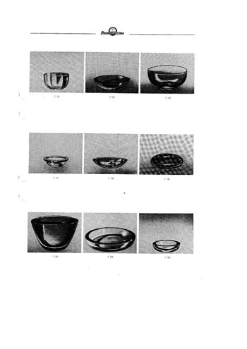 Stromberg 1954 Swedish Glass Catalogue, Page 38