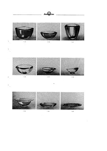 Stromberg 1954 Swedish Glass Catalogue, Page 39