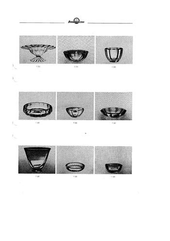 Stromberg 1954 Swedish Glass Catalogue, Page 40