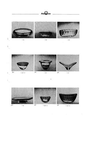 Stromberg 1954 Swedish Glass Catalogue, Page 41