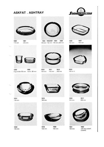 Stromberg 1977 Swedish Glass Catalogue, Page 12
