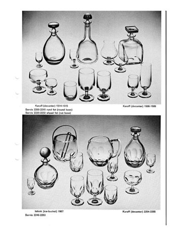 Stromberg 1977 Swedish Glass Catalogue, Page 19