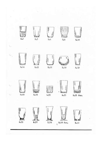 Stromberg Swedish Glass Catalogue, Before 1954, Page 31