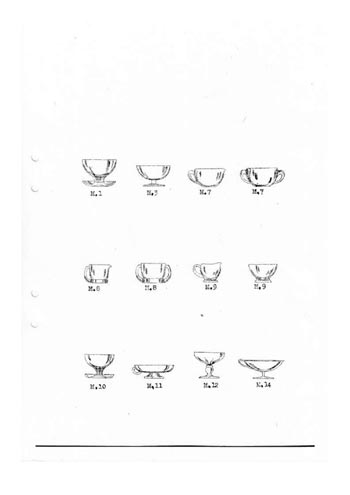 Stromberg Swedish Glass Catalogue, Before 1954, Page 37