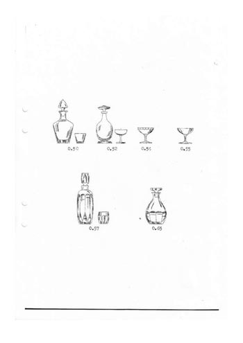 Stromberg Swedish Glass Catalogue, Before 1954, Page 42