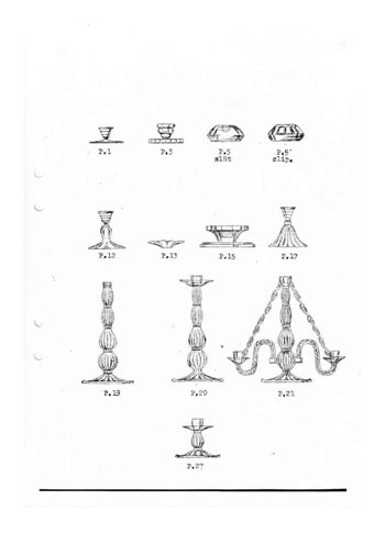 Stromberg Swedish Glass Catalogue, Before 1954, Page 44