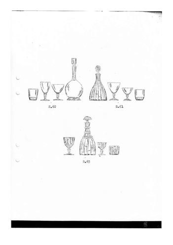 Stromberg Swedish Glass Catalogue, Before 1954, Page 51