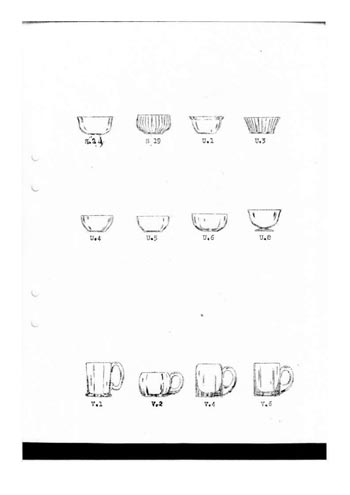 Stromberg Swedish Glass Catalogue, Before 1954, Page 67