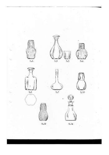 Stromberg Swedish Glass Catalogue, Before 1954, Page 72