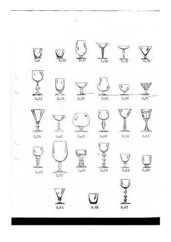 Stromberg Swedish Glass Catalogue, Before 1954, Page 74