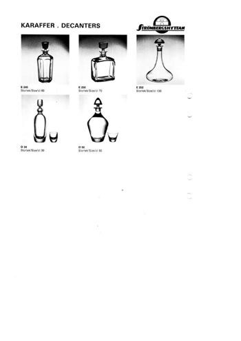 Stromberg Swedish Glass Catalogue, Year Unknown, Page 10