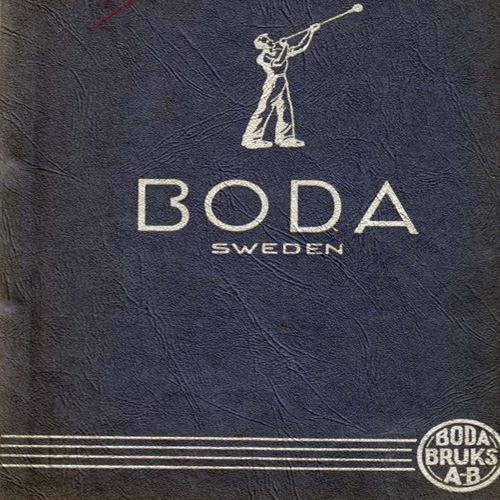 Boda Catalogue, Year Unknown