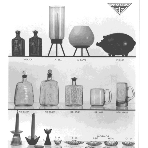 Gullaskruf Catalogue, 1959 (extra)
