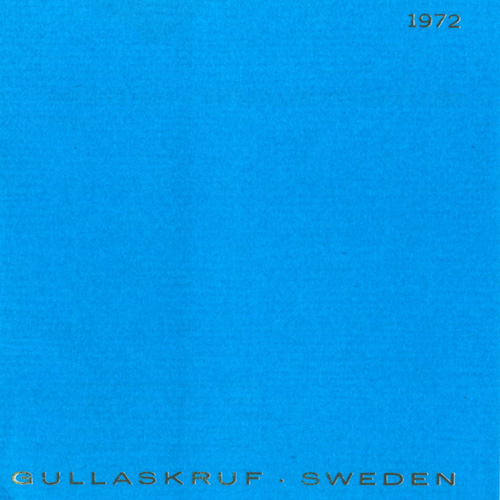 Gullaskruf 1972 Catalogue