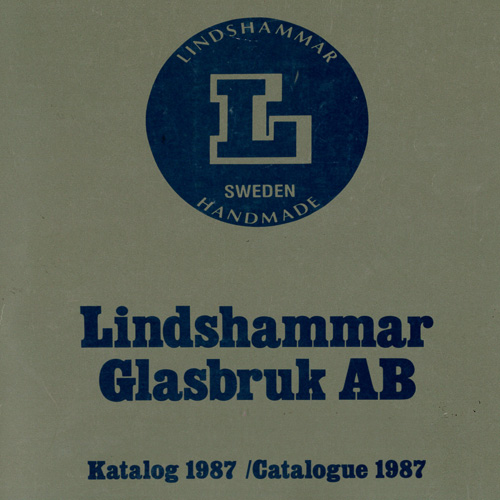 Lindshammar 1987 Catalogue
