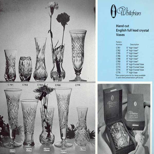 Whitefriars 1980 Catalogue