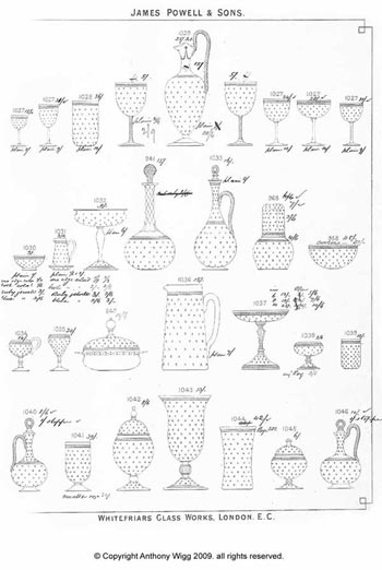 Whitefriars 1860 British Glass Catalogue, Page 2