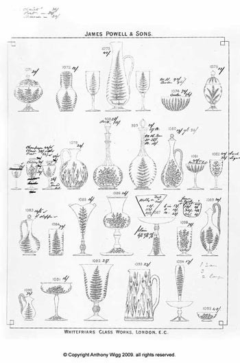 Whitefriars 1860 British Glass Catalogue, Page 4