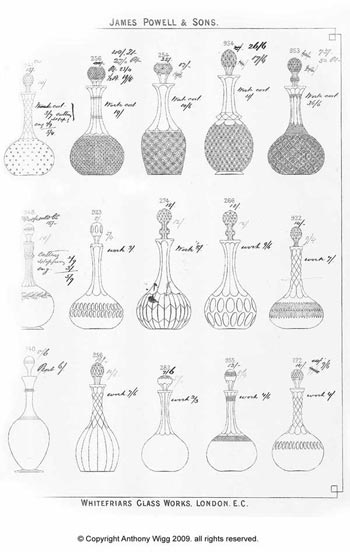 Whitefriars 1860 British Glass Catalogue, Page 6